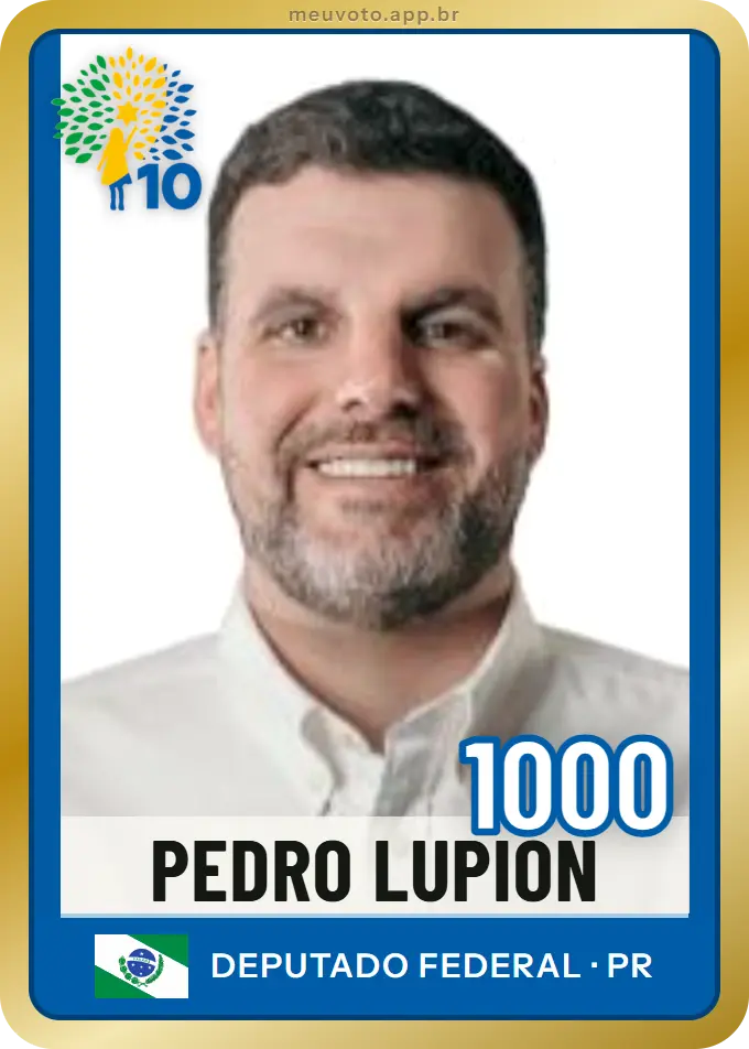 Carta de Pedro Lupion, número 1000, Republicanos