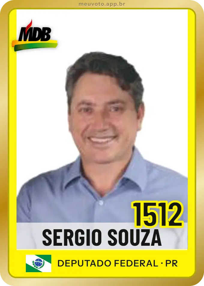 Carta de Sergio Souza, número 1512, MDB