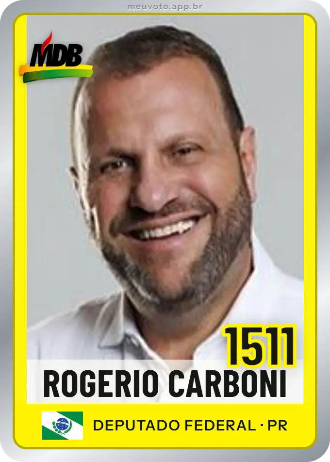 Carta de Rogerio Carboni, número 1511, MDB