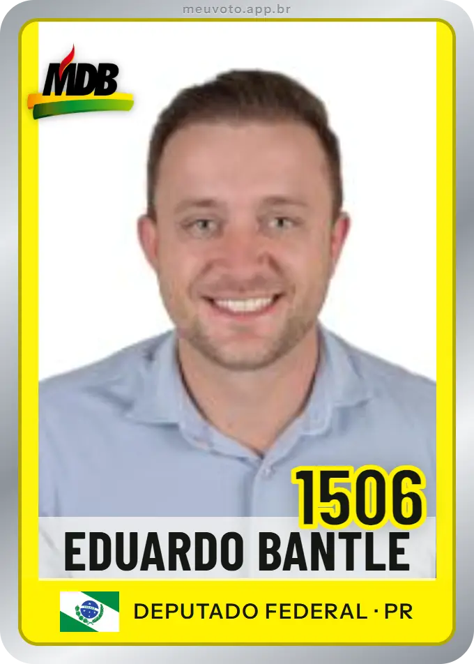 Carta de Eduardo Bantle, número 1506, MDB