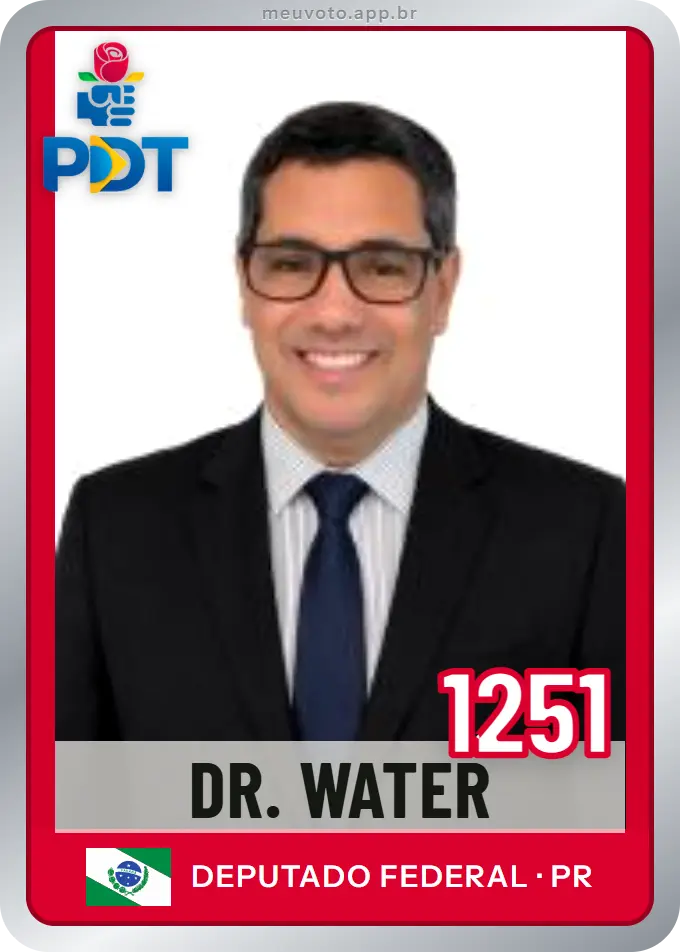 Carta de Dr. Water, número 1251, PDT