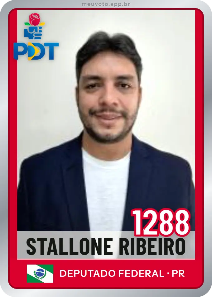 Carta de Stallone Ribeiro, número 1288, PDT
