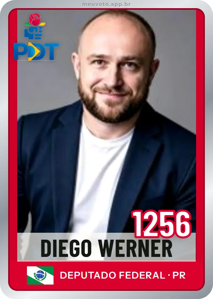 Carta de Diego Werner, número 1256, PDT