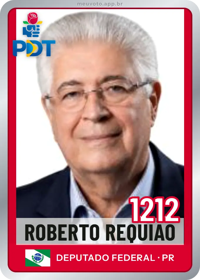 Carta de Roberto Requião, número 1212, PDT
