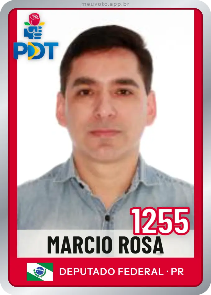 Carta de Marcio Rosa, número 1255, PDT