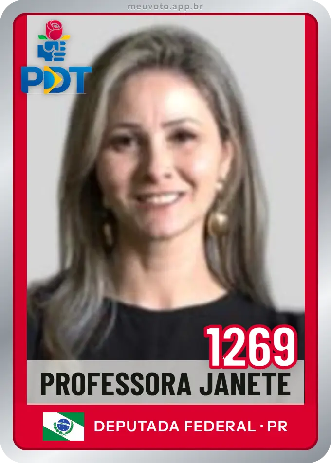 Carta de Professora Janete, número 1269, PDT