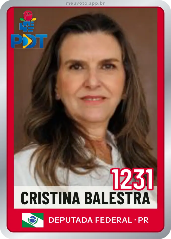 Carta de Cristina Balestra, número 1231, PDT
