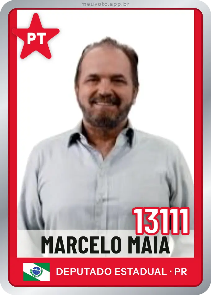 Carta de Marcelo Maia, número 13111, PT