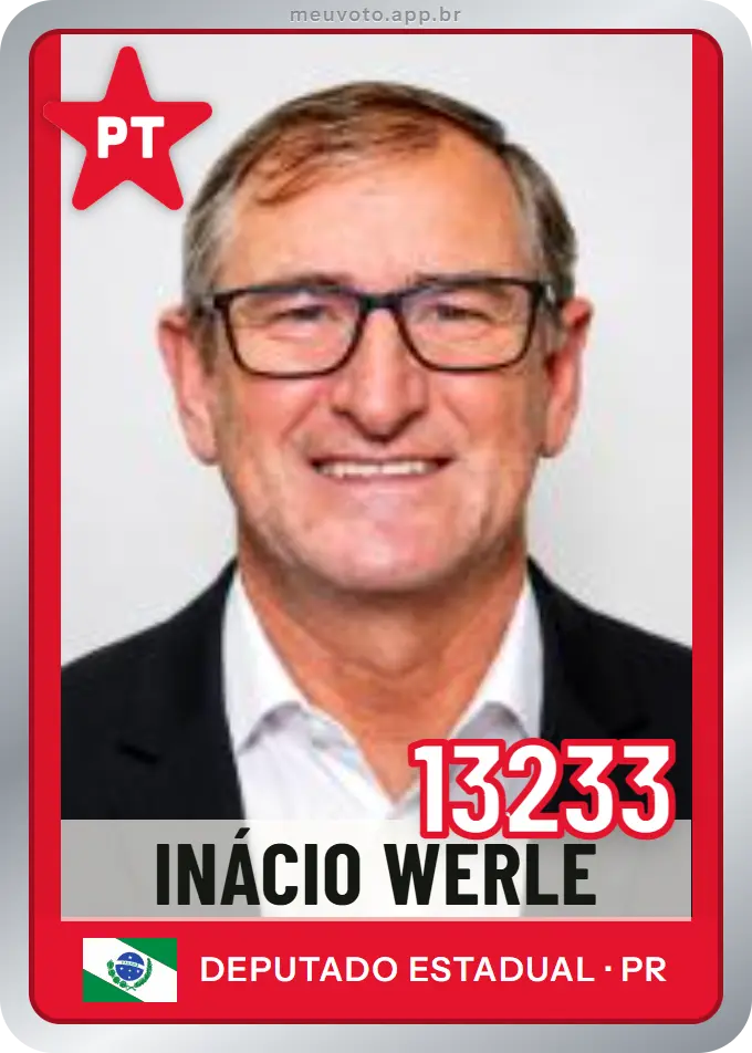 Carta de Inácio Werle, número 13233, PT