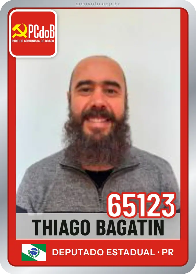 Carta de Thiago Bagatin, número 65123, PCdoB