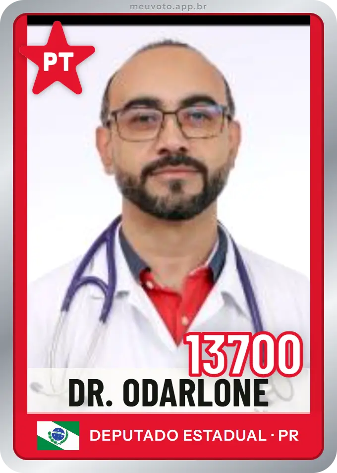 Carta de Dr. Odarlone, número 13700, PT