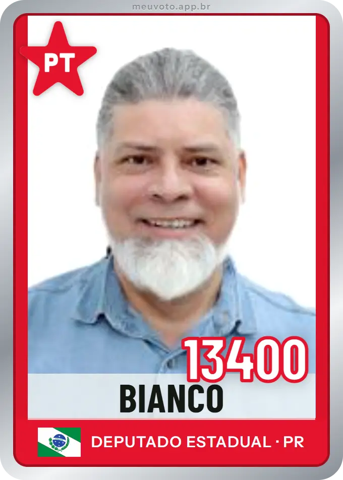 Carta de Bianco, número 13400, PT