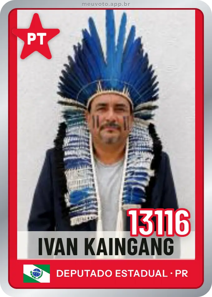 Carta de Ivan Kaingang, número 13116, PT