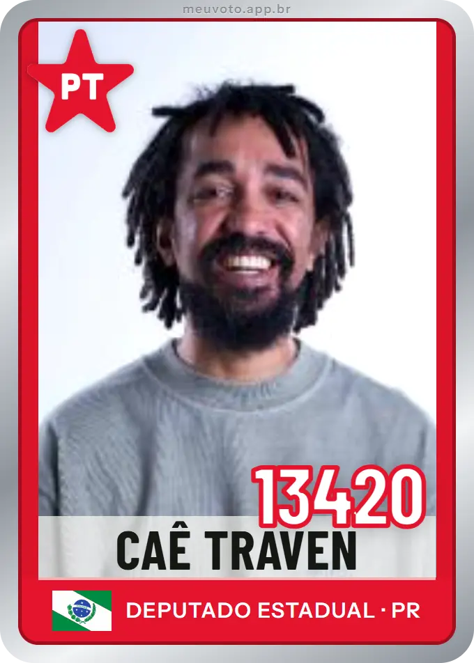 Carta de Caê Traven, número 13420, PT