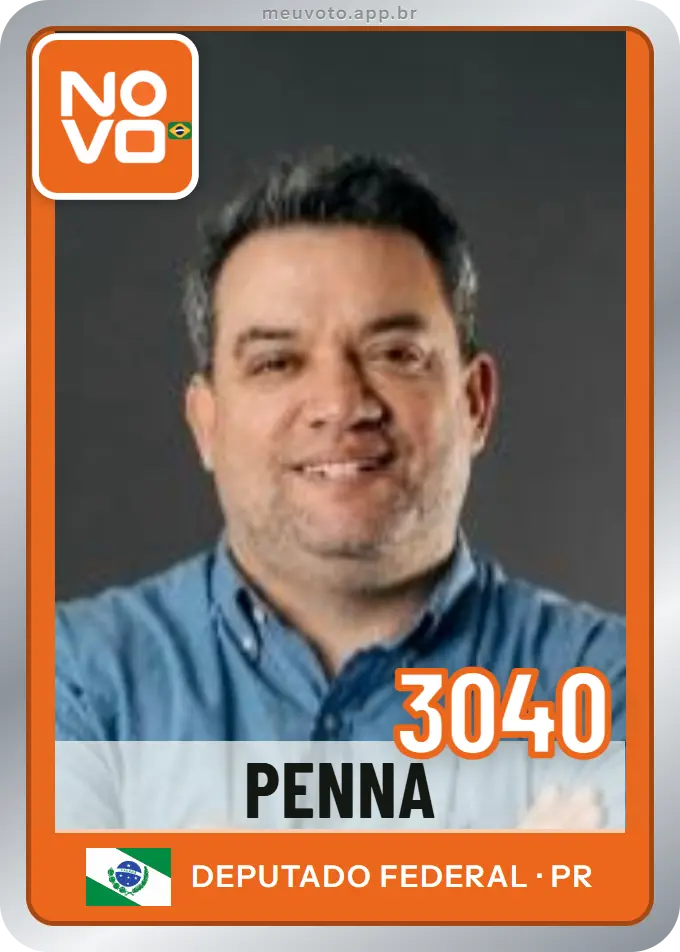 Carta de Penna, número 3040, Novo