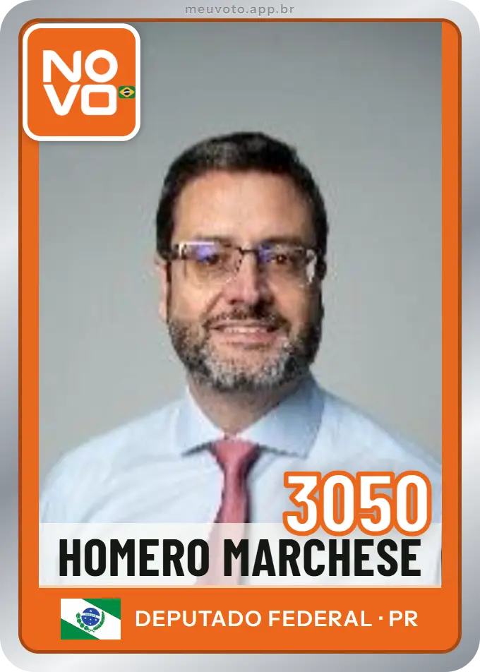 Carta de Homero Marchese, número 3050, Novo