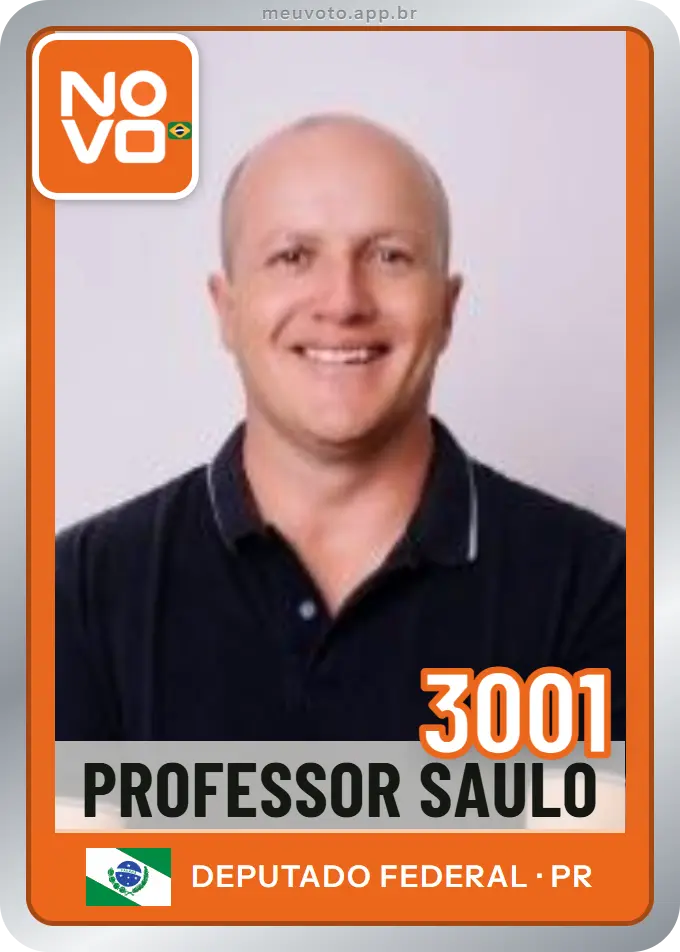 Carta de Professor Saulo, número 3001, Novo