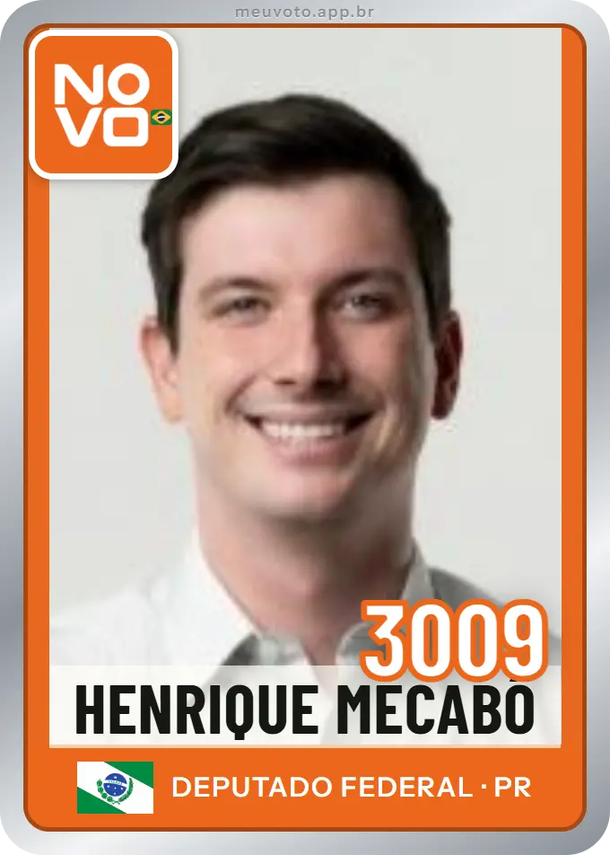 Carta de Henrique Mecabô, número 3009, Novo