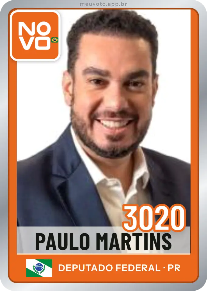 Carta de Paulo Martins, número 3020, Novo