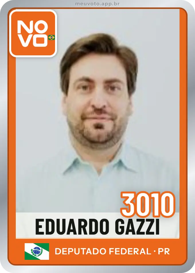 Carta de Eduardo Gazzi, número 3010, Novo