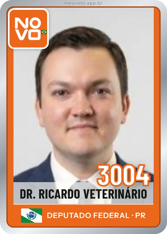 Carta de Dr. Ricardo Veterinário, número 3004, Novo