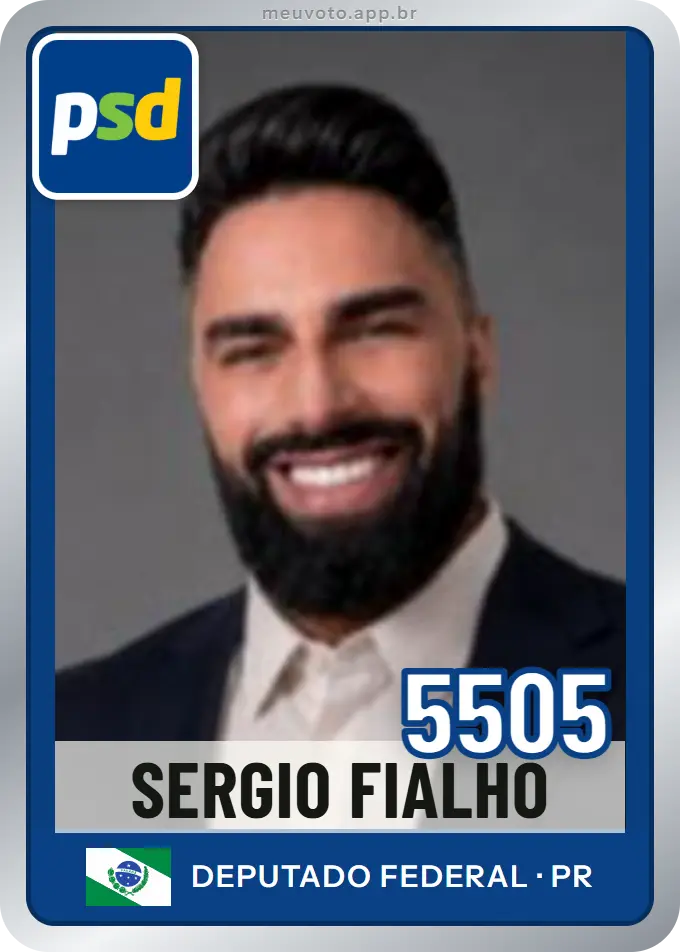 Carta de Sergio Fialho, número 5505, PSD