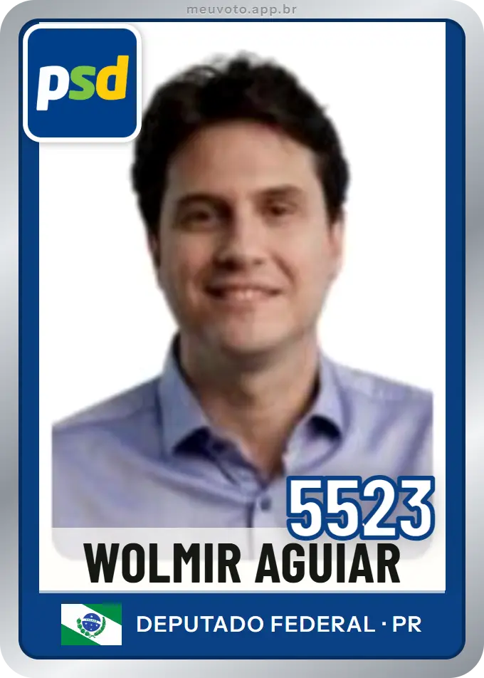 Carta de Wolmir Aguiar, número 5523, PSD