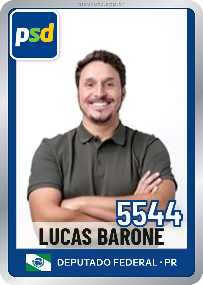 Carta de Lucas Barone, número 5544, PSD