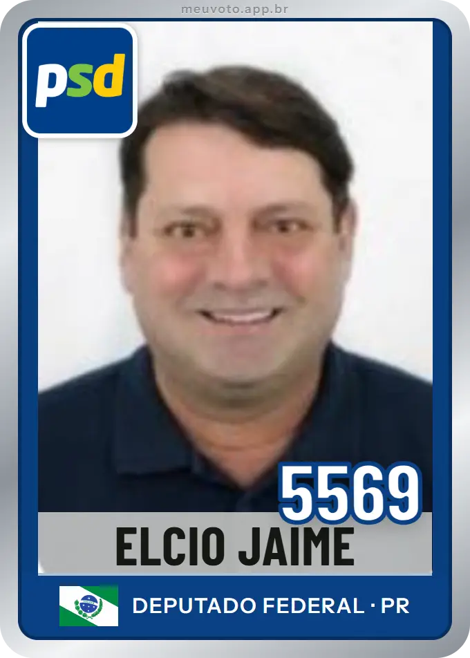 Carta de Elcio Jaime, número 5569, PSD