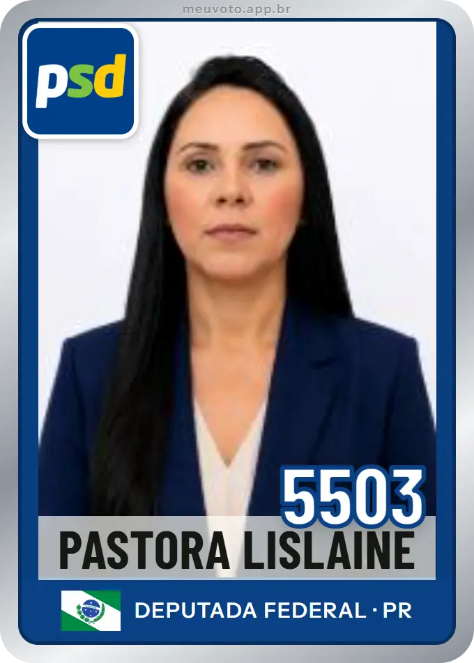 Carta de Pastora Lislaine, número 5503, PSD