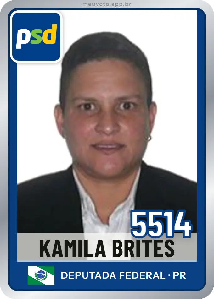 Carta de Kamila Brites, número 5514, PSD