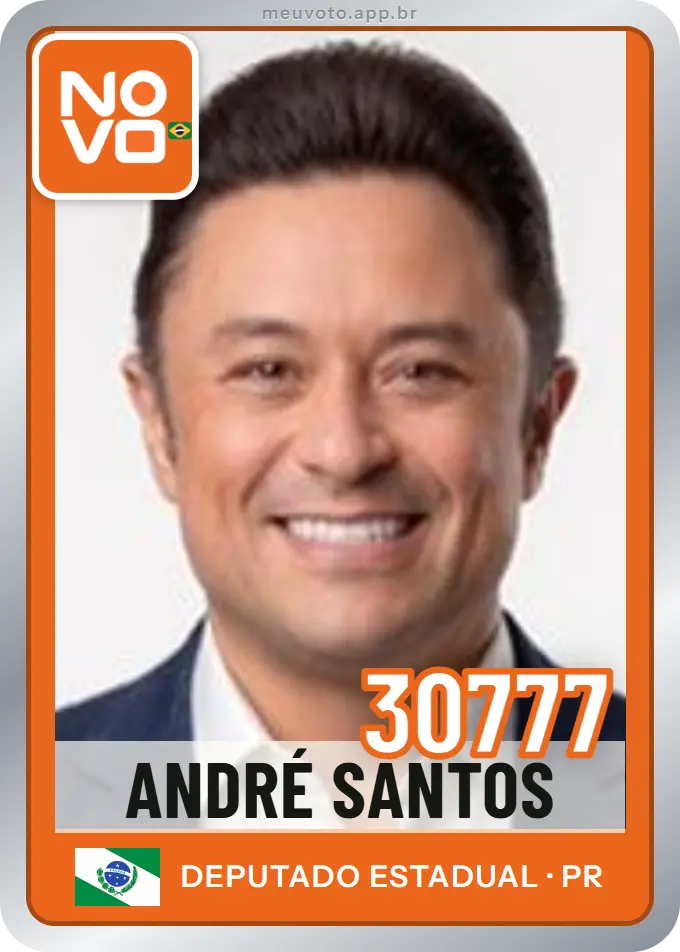 Carta de André Santos, número 30777, Novo