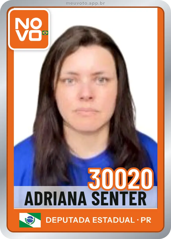 Carta de Adriana Senter, número 30020, Novo