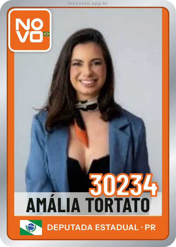 Carta de Amália Tortato, número 30234, Novo