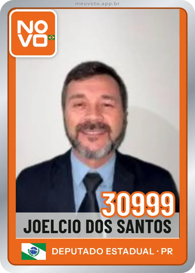 Carta de Joelcio dos Santos, número 30999, Novo