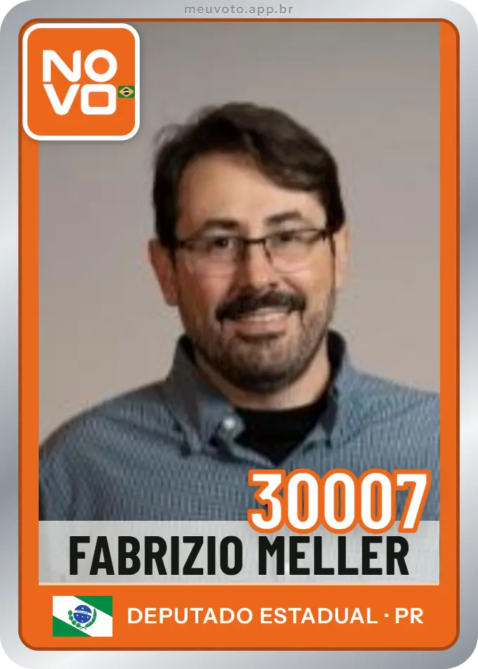 Carta de Fabrizio Meller, número 30007, Novo
