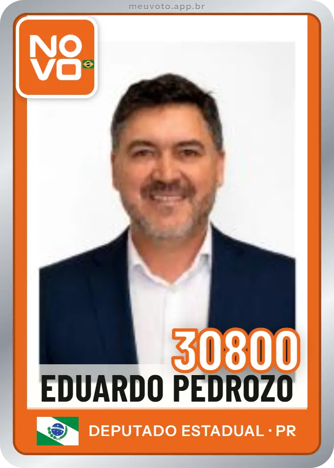 Carta de Eduardo Pedrozo, número 30800, Novo