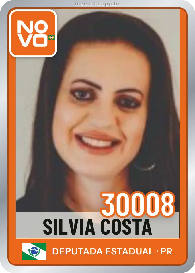 Carta de Silvia Costa, número 30008, Novo