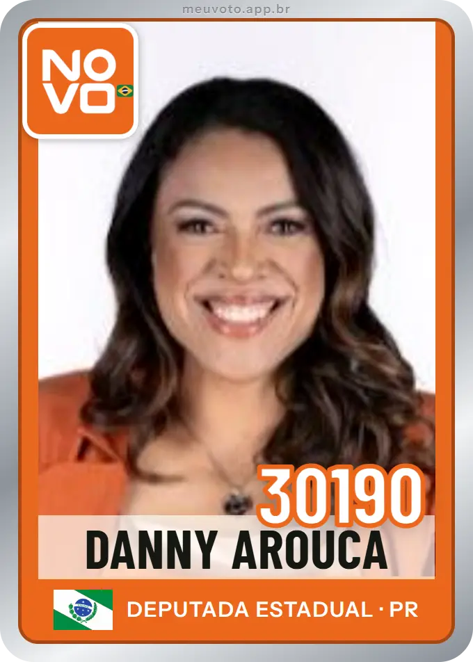 Carta de Danny Arouca, número 30190, Novo