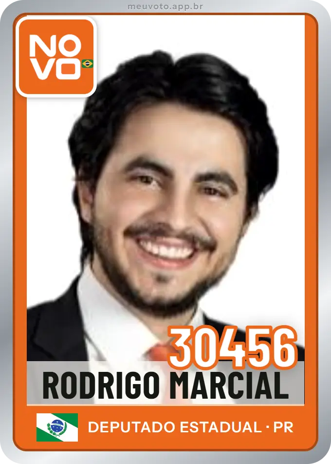 Carta de Rodrigo Marcial, número 30456, Novo