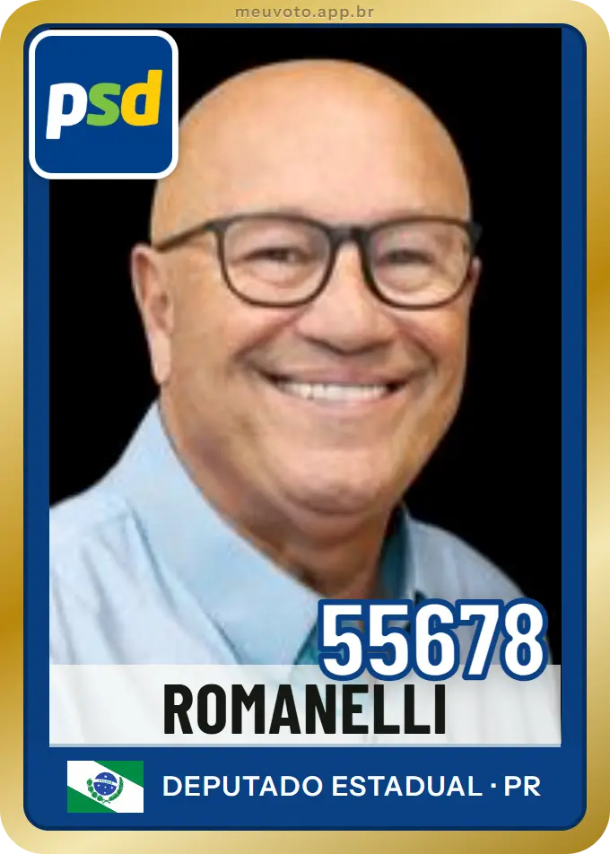 Carta de Romanelli, número 55678, PSD