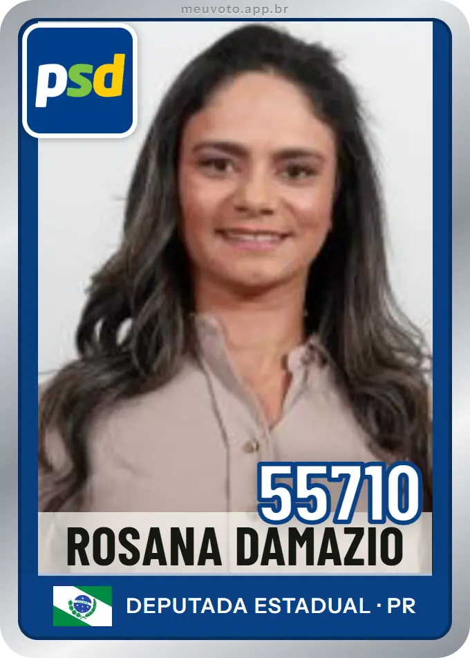 Carta de Rosana Damazio, número 55710, PSD