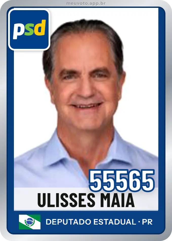 Carta de Ulisses Maia, número 55565, PSD