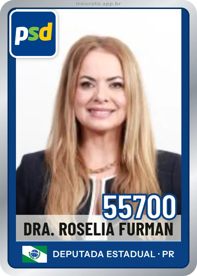 Carta de Dra. Roselia Furman, número 55700, PSD