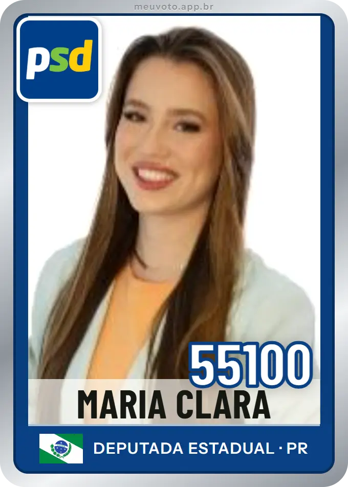 Carta de Maria Clara, número 55100, PSD