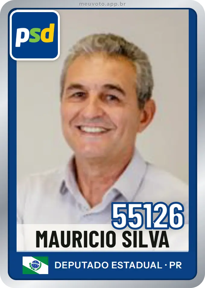 Carta de Mauricio Silva, número 55126, PSD