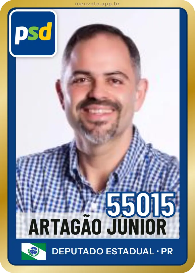 Carta de Artagão Júnior, número 55015, PSD