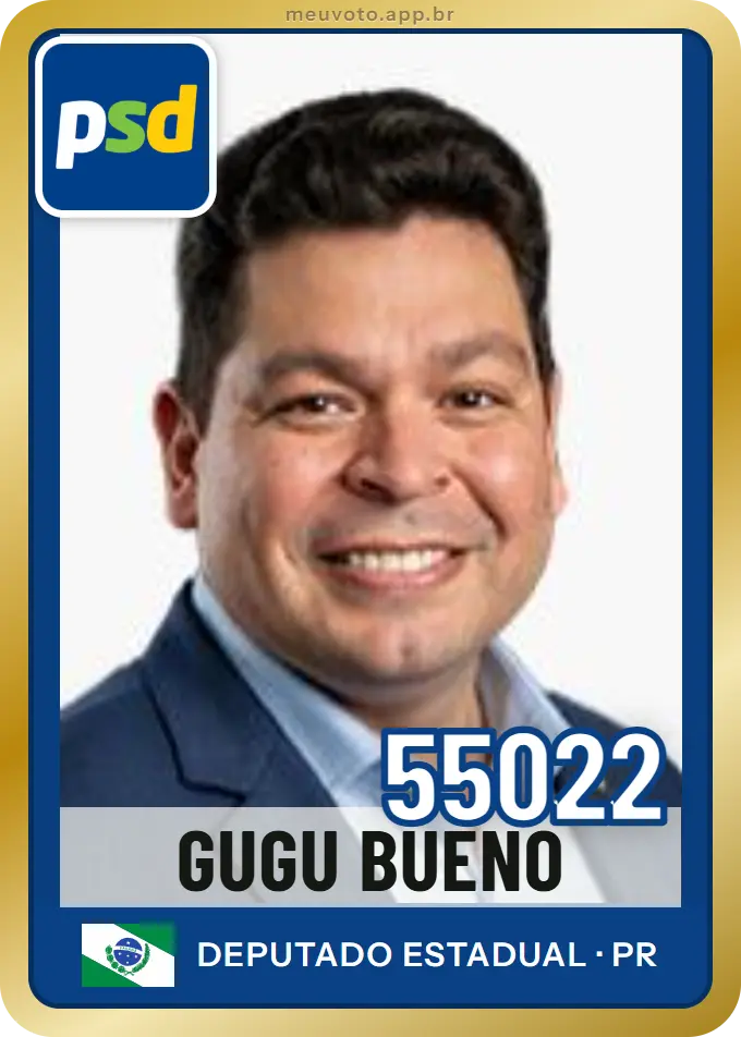 Carta de Gugu Bueno, número 55022, PSD