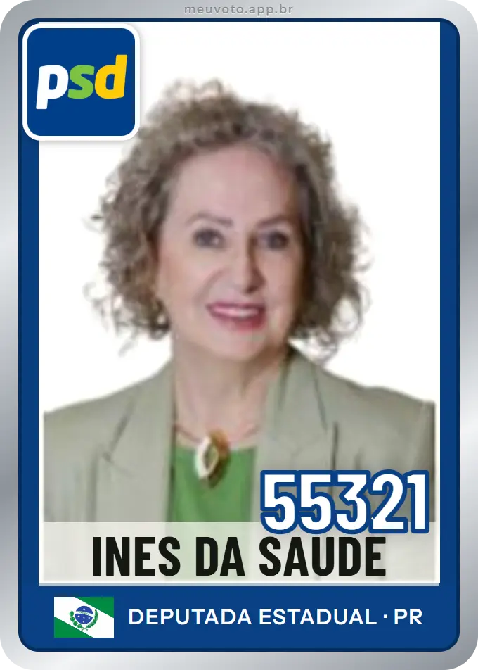 Carta de Ines da Saúde, número 55321, PSD