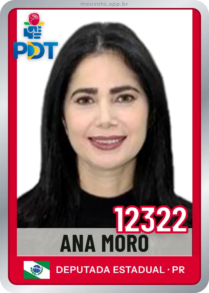 Carta de Ana Moro, número 12322, PDT